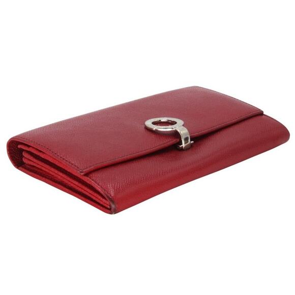 BVLGARI Flap Leather Saffiano Logo Wallet BV-0208N-0020 - Picture 3 of 10